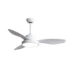 HAYATE, Ventilador de techo color blanco
