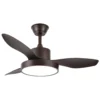 HAYATE MINI, Ventilador de techo color marrón