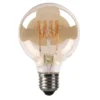 14144114A, Globo led vintage, extra cálido, Ø80mm