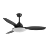 YAEL, Ventilador de techo negro
