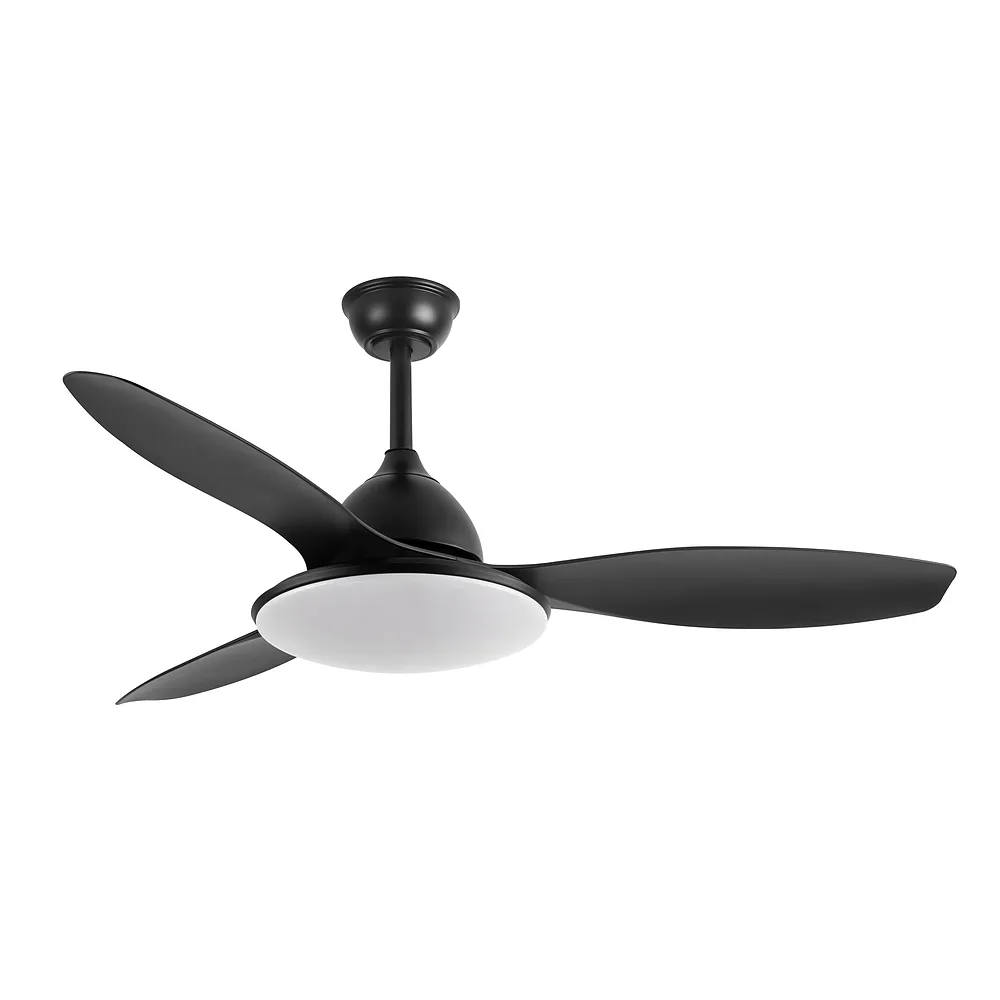 YAEL, Ventilador de techo negro