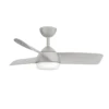 HAUR, Ventilador de techo color plata