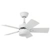 175891501, Ventilador de techo Marta, blanco