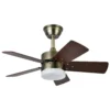 175891536, Ventilador de techo Marta, cuero.