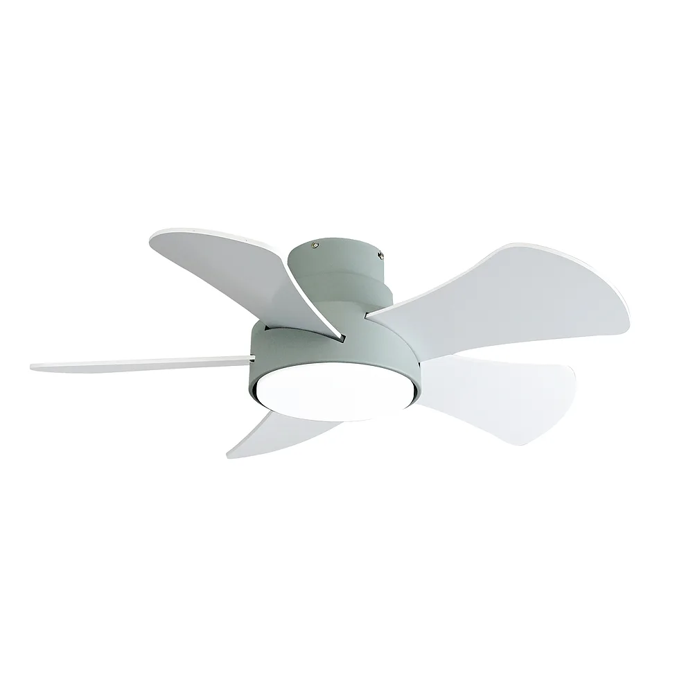 GREGARIO, Ventilador de techo verde/blanco