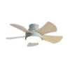 GREGARIO, Ventilador de techo verde/haya