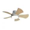GREGARIO, Ventilador de techo gris/haya