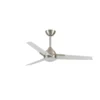 ARGESTES, Ventilador níquel, aspas color blanco