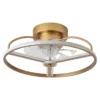 BORA, Ventilador de techo color dorado