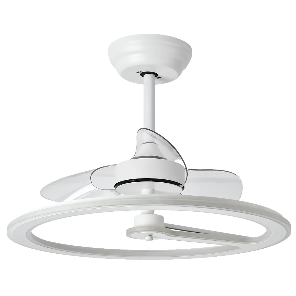 CHOM, Ventilador de techo color blanco