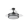 184793009, Ventilador techo Esparta peque, negro
