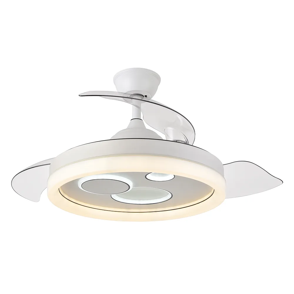 184891409, Ventilador techo Turia, blanco