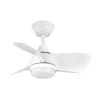 PIRDO, Ventilador de techo color blanco