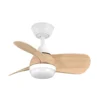PIRDO, Ventilador de techo color blanco/haya