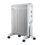 Radiador de mica 2000W, color Blanco, modelo Abrigo