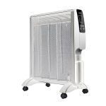 Radiador de mica 2000W, con temporizador, color Blanco, modelo Abrigo