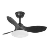 PÁRAMO, Ventilador techo color negro