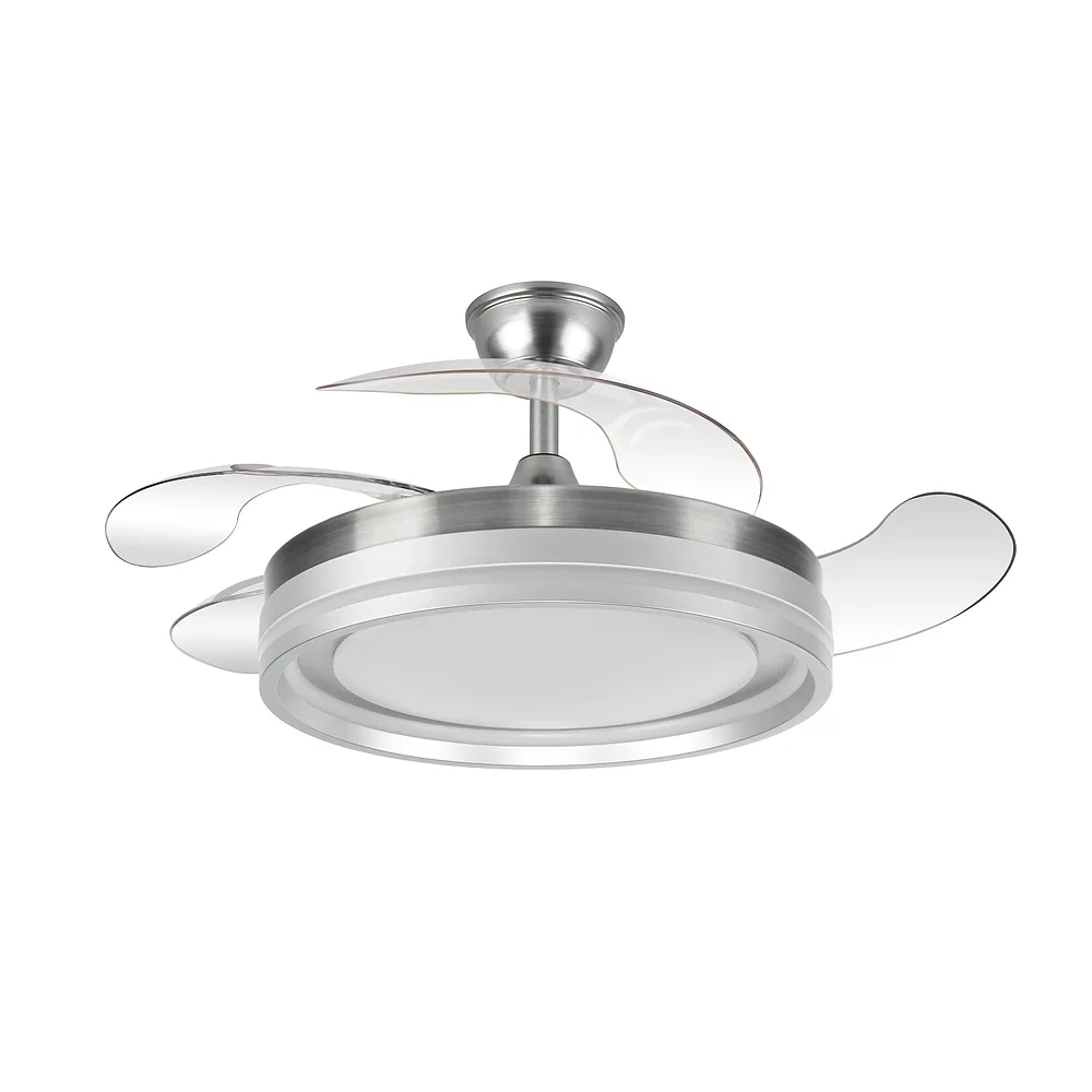 208691303, Ventilador techo Cerrato, níquel