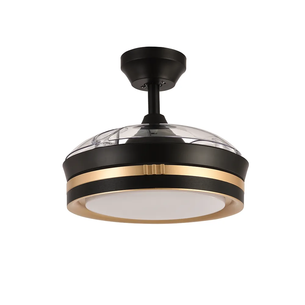 208999016, Ventilador techo Viper mini, negro/oro