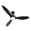 SERPA, Ventilador de techo negro