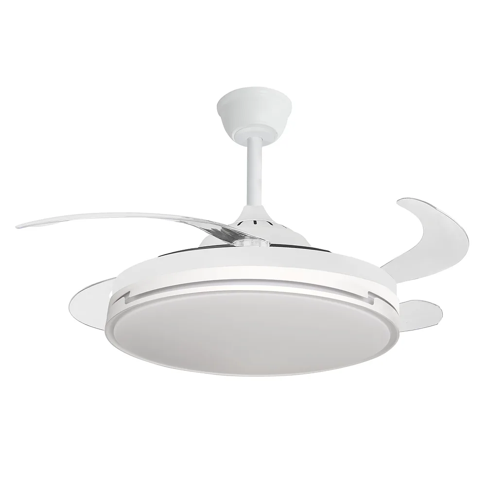 212591301, Ventilador techo Papiro, blanco