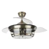222699014, Ventilador techo Tornado mini, cuero