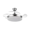 236399003, Ventilador techo Tridente mini, níquel