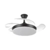 236399009, Ventilador techo Tridente mini, negro