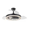 242491388, Ventilador techo Cupido, negro/madera