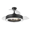 242691388, Ventilador techo Cupido, negro/madera