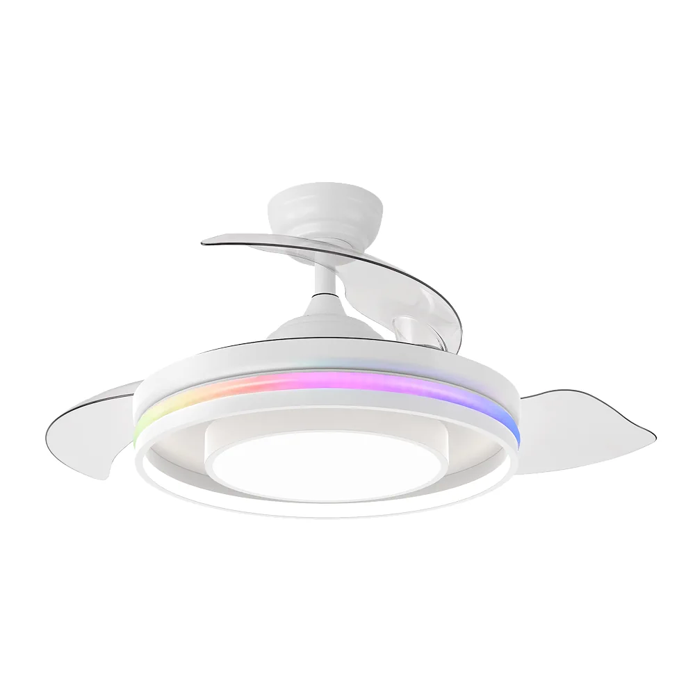 242891368, Ventilador techo Pitufo, color blanco
