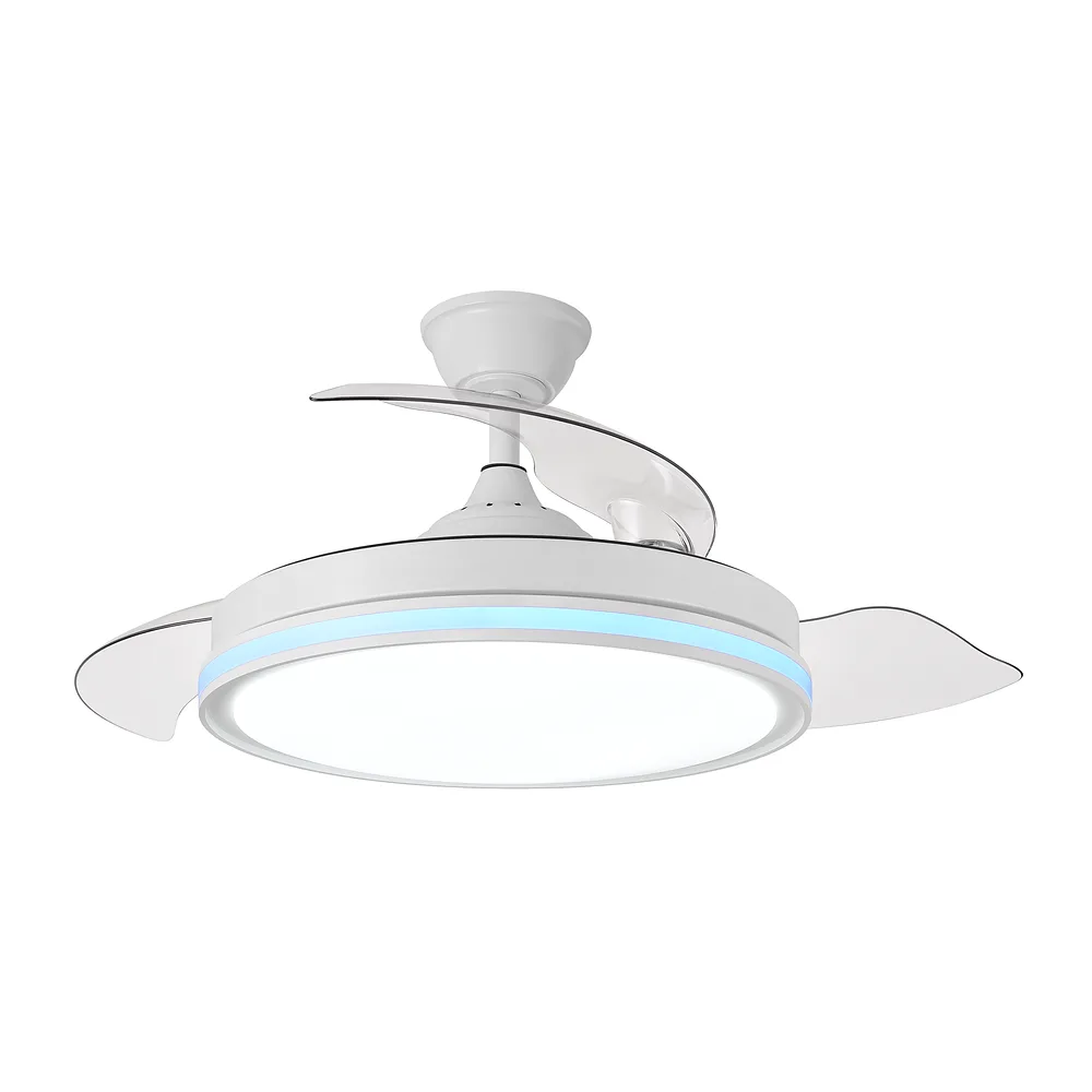 246292301, Ventilador de techo Cacique, color blanco
