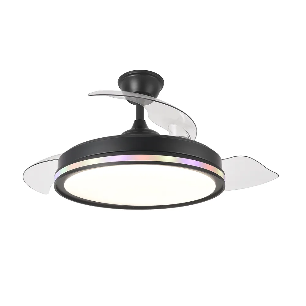246292309, Ventilador de techo Cacique, color negro
