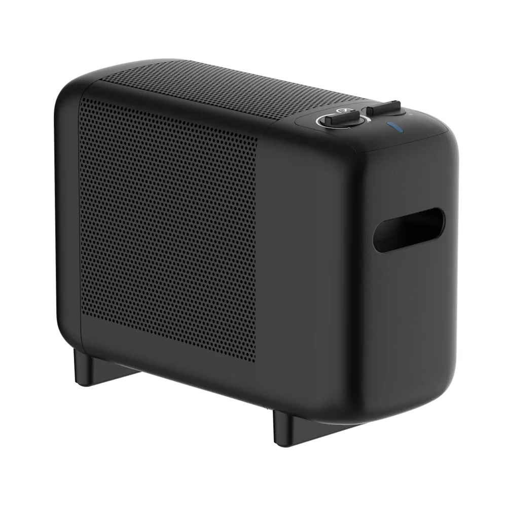 PINSAPO, Radiador de mica, negro. Potencia 600W
