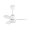 ASAF, Ventilador de techo color blanco, aspas color blanco