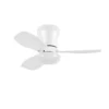 CAIN, Ventilador de techo. Color blanco y aspas color blanco