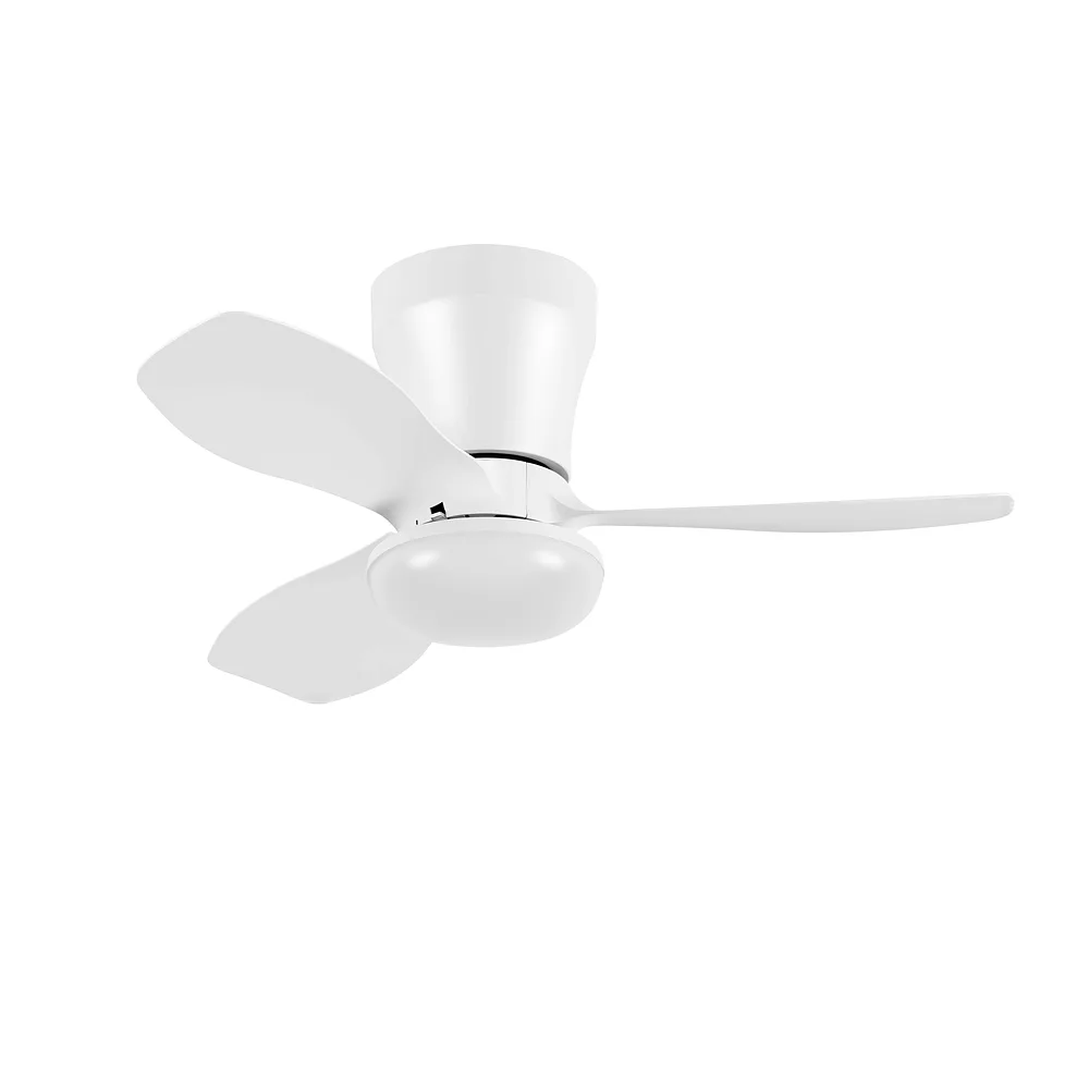 CAIN, Ventilador de techo. Color blanco y aspas color blanco