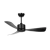 YESTE, Ventilador de techo negro