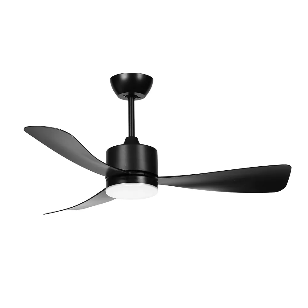 YESTE, Ventilador de techo negro