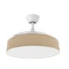 264290101, Ventilador de techo BOGE BEIGE, blanco