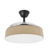 264290109, Ventilador de techo BOGE BEIGE, negro