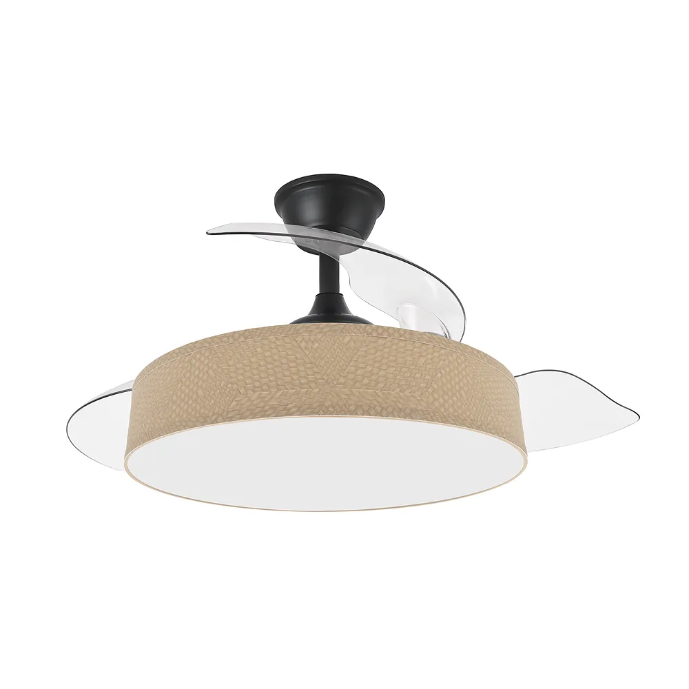 264290109, Ventilador de techo BOGE BEIGE, negro