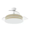 264390301, Ventilador de techo DECOR NATURAL, blanco