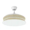 264390301, Ventilador de techo DECOR NATURAL, blanco