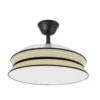 264390609, Ventilador de techo DECOR NATURAL, negro