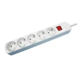 36.129, Base múltiple "pro" 5 enchufes con interruptor