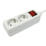 36.192, Base múltiple "eco" 2 enchufes con interruptor