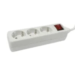 36.202, Base múltiple "eco" 3 enchufes con interruptor