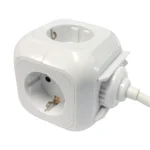 36.229, Base múltiple "cubo" 4 enchufes + 2 puertos usb
