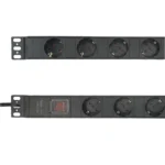 36.24x, Regleta PDU aluminio para montaje en rack 19", detalle